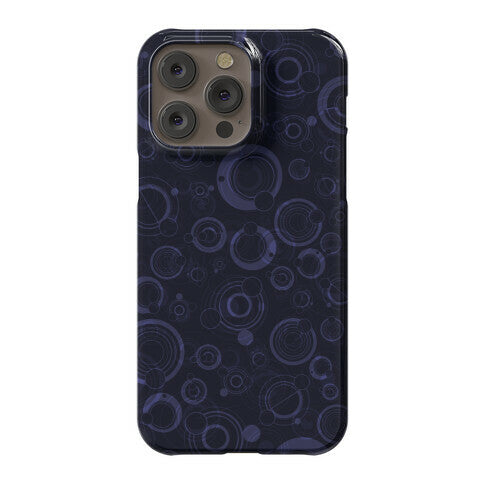 Gallifreyan Text Pattern Phone Case